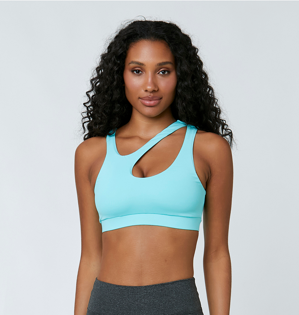 GRL PWR Sports Bra turquoise ESSA