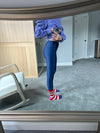 Essential Shine Legging (blue jeans)