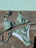 [FINAL SALE] RIO Bikini Set (light green)